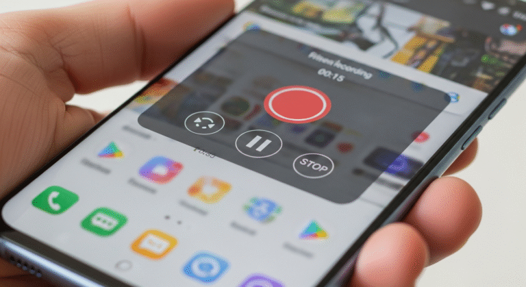 screen record android